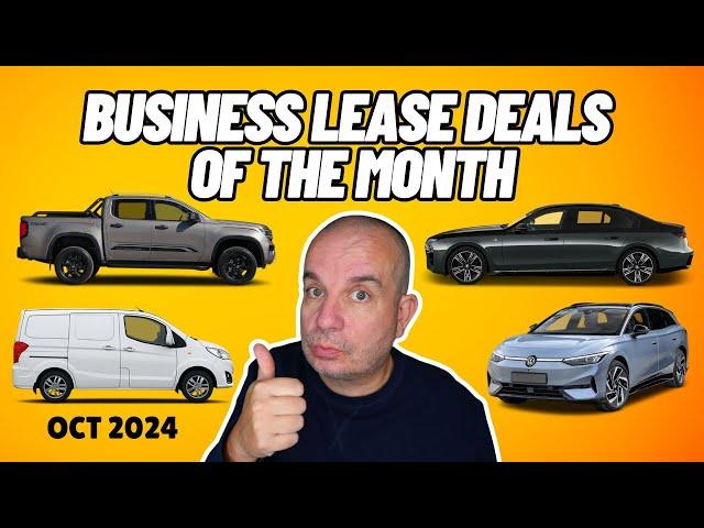 Business Car & Van Lease Deals | October 2024