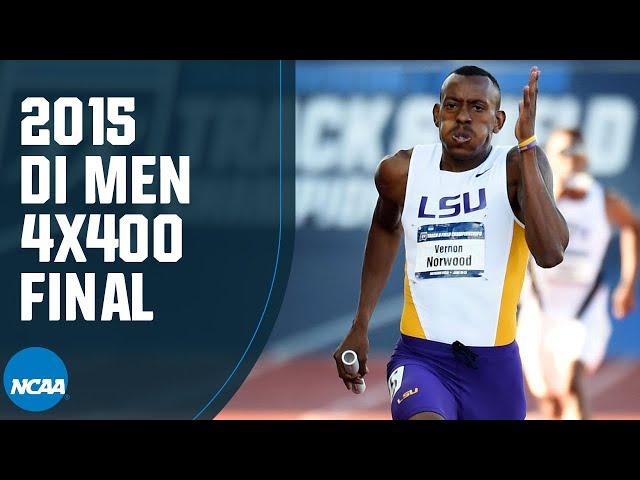 Men's 4x400 - 2015 NCAA outdoor track and field championship