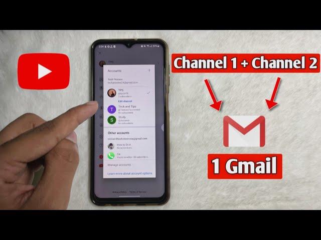 How to create 2 youtube channel in 1 gmail account 2023 | Second channel with same gmail id