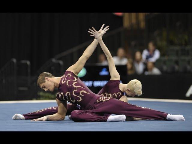 Acrobatic Worlds 2012, Orlando (USA) - Men's Pair (Part 3)