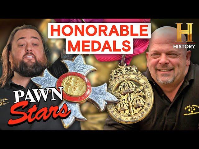 Pawn Stars: VALUABLE Medals Grasp Ricks Attention!