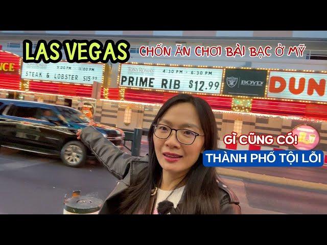 Thử Tô Phở Xí Quách $36 ở Las Vegas | Một ngày ăn chơi ở Sòng bài