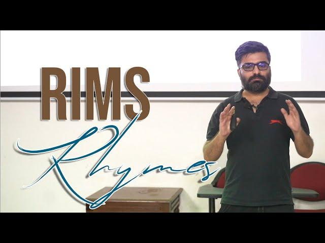 RIMS Rhymes by Yousuf Khan Student of Riphah Institute of Media Sciences