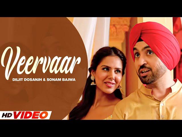 Veervaar (HD Video) | Diljit Dosanjh | sonam Bajwa | New Punjabi Songs 2024 | Latest Punjabi songs