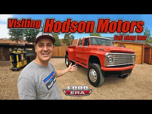 Visiting Hodson Motors Compound!! Full Truck & Shop Tour | Ford Era