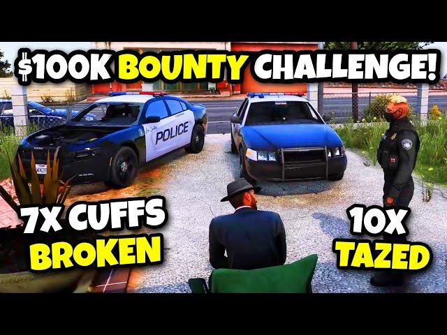 I PLACED $100,000 BOUNTY ON MYSELF In GTA 5 & This Is What Happened!