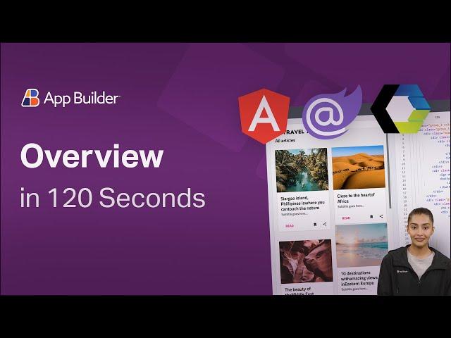 App Builder Overview in 120 Seconds