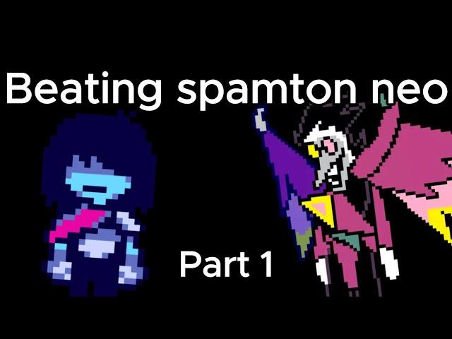 Trying to beat spamton neo | pengwu