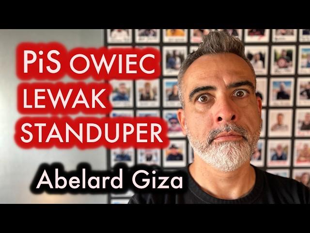 Abelard Giza – wywiad o polityce i o Polakach. Polski stand-up i nieśmieszne żarty | Wywiadowcy #86