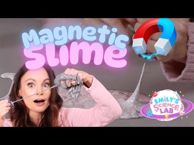 Emily's Science Lab - Space Slime - Magnetic Slime Experiment