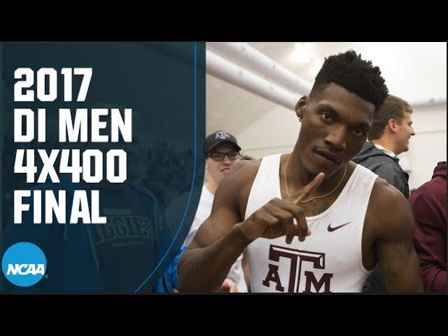 Men's 4x400 - 2017 NCAA indoor track and field championship