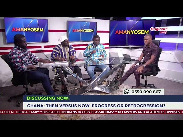 Watch Live: Amanyosem with Samuel Huntor