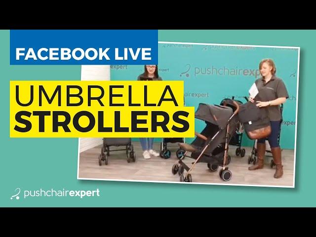 Facebook Live: Umbrella Strollers