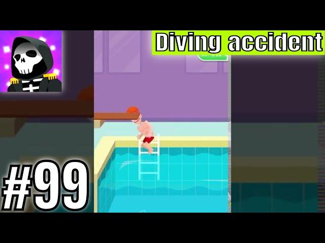 Death Incoming Level 99 Diving accident - Gameplay Solution Walkthrough