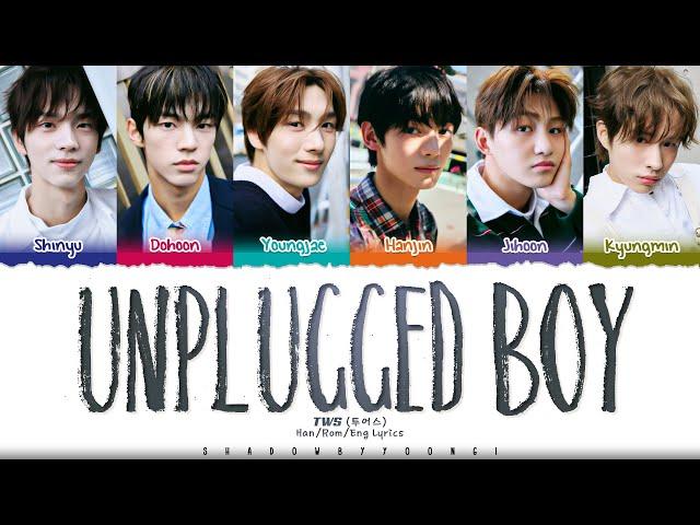 TWS (투어스) 'unplugged boy' Lyrics [Color Coded_Eng] | ShadowByYoongi