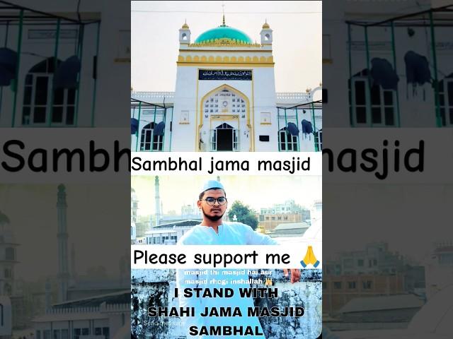 I stand with Sambhal jama masjid #yt #shorts #sambhal #jama #masjid @WSKGAMERSVLOGS @Taufique333