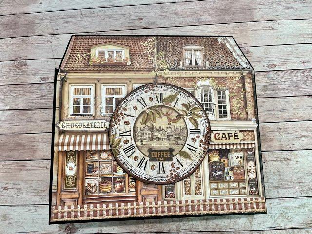 STAMPERIA COFFEE AND CHOCOLATE ALBUM SHARE | SHELLIE GEIGLE | JS HOBBIES AND CRAFTS