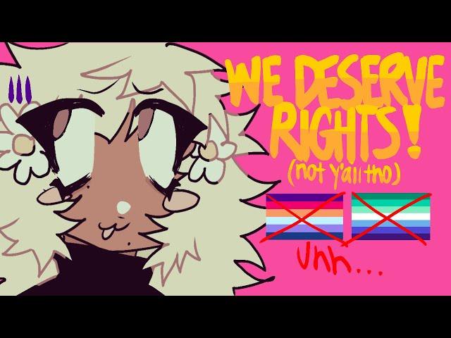 EXPRESSING yourself - until you aren’t. (lesboys and flag discourse) || (ART COMMENTARY/RANT)