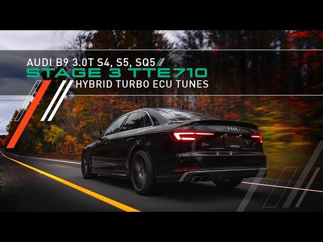 Audi IE B9 3.0T S4, S5, SQ5 Stage 3 TTE710 Hybrid Turbo ECU Tunes