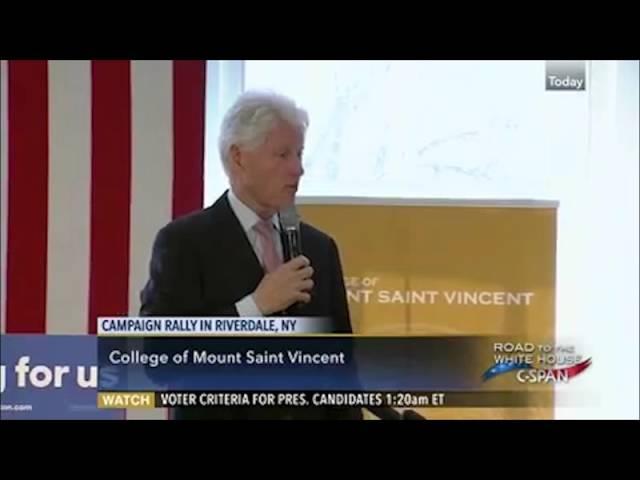 Former President Clinton mentions Berea College in Ky. as a model institution