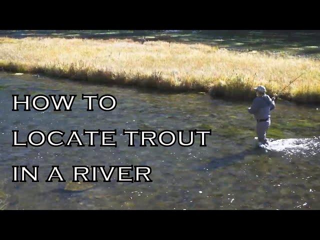 How to Find Trout In Rivers Part 2