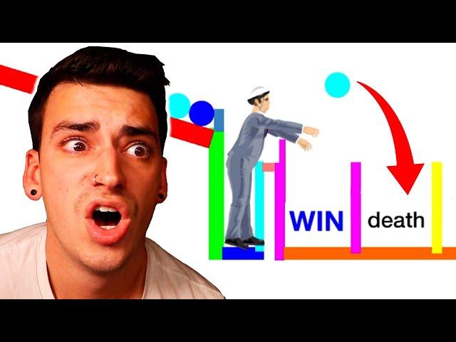 THE CRAZIEST BALL THROW LEVELS! (Happy Wheels)