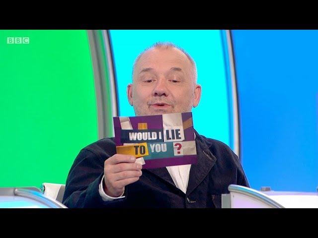 Does Bob Mortimer crack an egg into his bath? - Would I Lie to You?