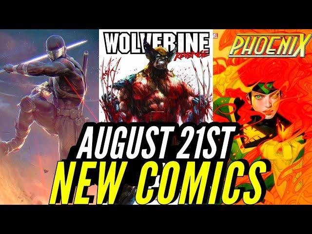 NEW COMIC BOOKS RELEASING AUGUST 21ST 2024 DC & MARVEL COMICS PREVIEWS COMING OUT THIS WEEK #comics