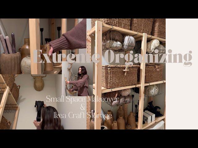 Extreme Room Makeover | Organize with Me | IKEA Storage Craft Room | Clean with Me | Homesteading