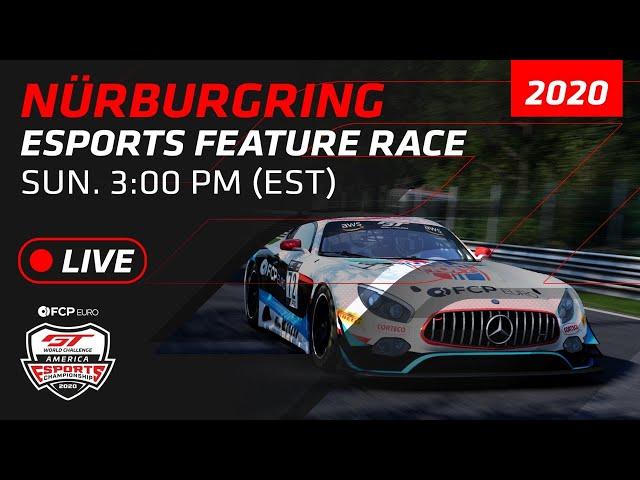 SRO Esports - FCP Euro GTWC America Esports Championship - Round 1 @ Nurburgring