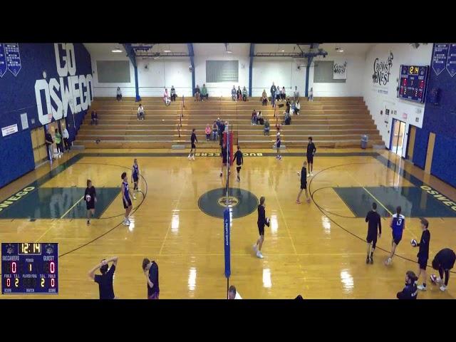 Oswego High School vs Liverpool Central School District Mens JV Volleyball