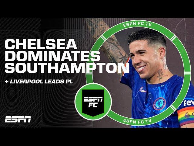 Chelsea DOMINATES Southampton, moves to 2nd  Liverpool STAYS ON TOP of Premier League? | ESPN FC