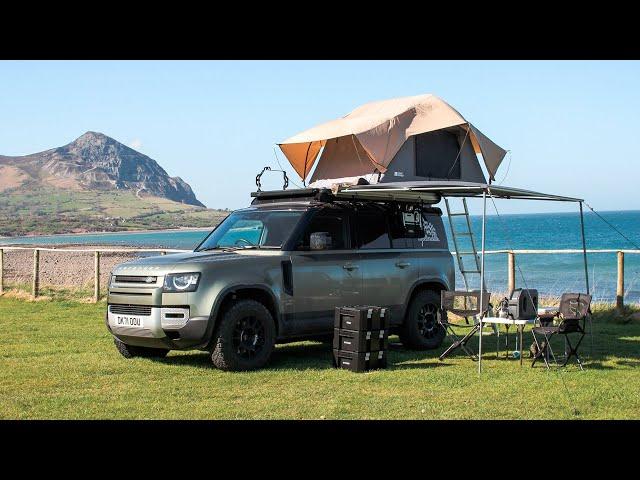 Modifying & Camping in our 2021 Defender 110 Hard Top