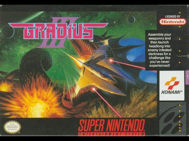 THE SNES ARCHIVE EPISODE 4: GRADIUS III / グラディウスIII～伝説から神話ヘ～ - 1990