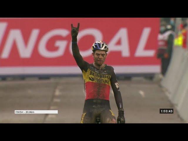 Le résumé de la course hommes - Cyclocross - CM - Termonde