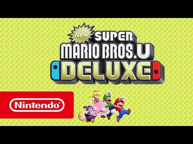 New Super Mario Bros. U Deluxe - Bande-annonce générale (Nintendo Switch)