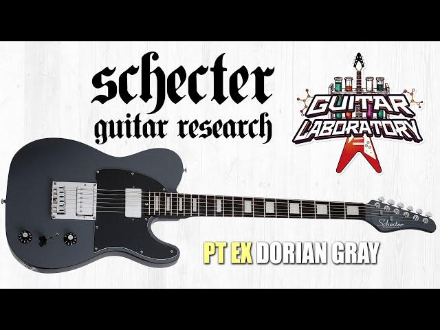 [Eng Sub] SCHECTER PT EX DORIAN GRAY - unusual telecaster baritone guitar