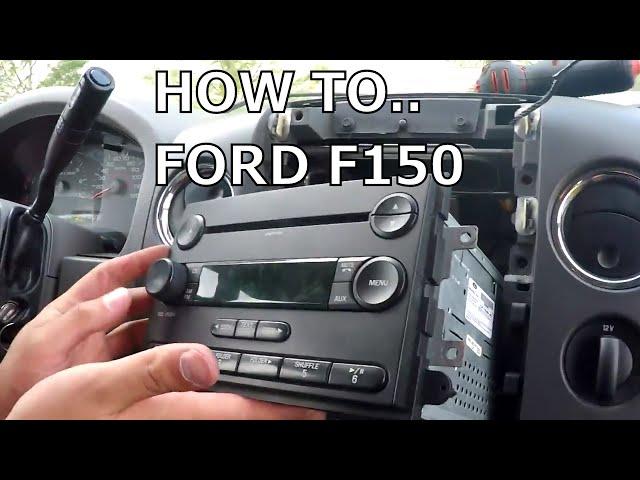 How to fix stock radio display Ford F150 2006, or how not to..
