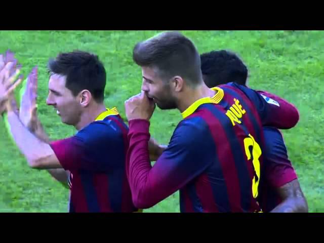 Barcelona - Levante Highlights HD 18.08.2013