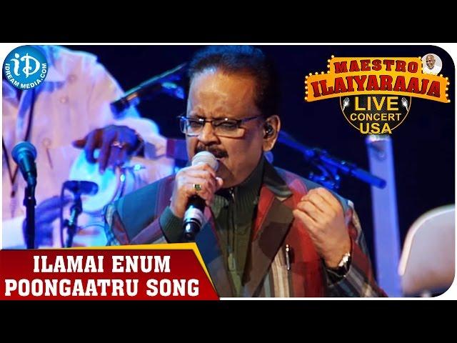 Maestro Ilaiyaraaja Live Concert - Ilamai Enum Poongaatru Song - SP Balasubrahmanyam