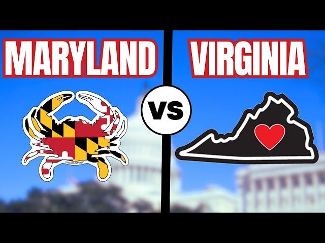 Living in Maryland VS Living in Virginia EXPLAINED - Which One Is Better? | Where to live in DC Area