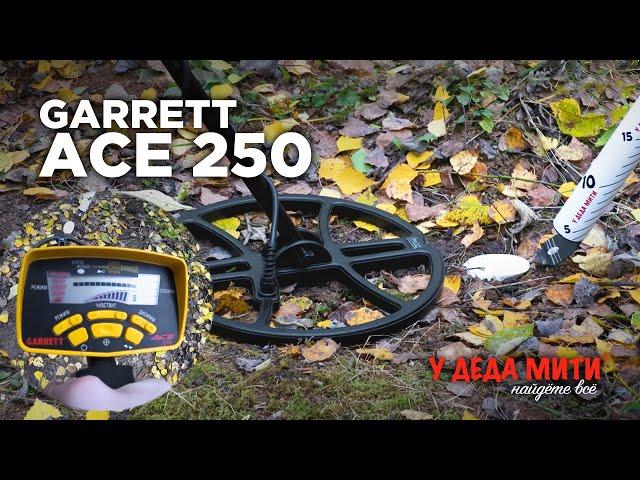 Глубина поиска Garrett Ace 250 + Magic Lab 13"