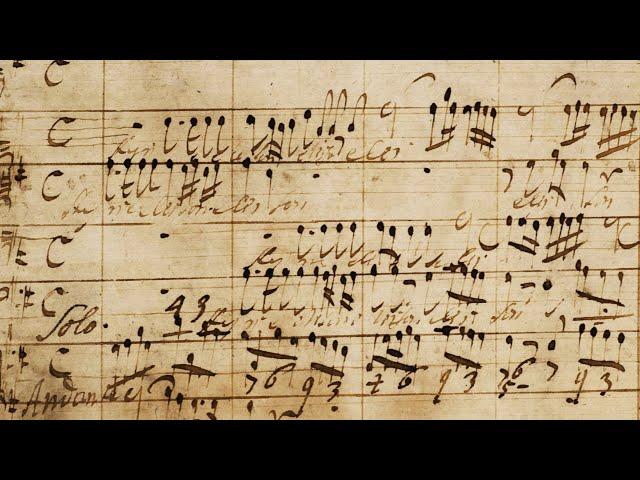 Zelenka - Missa Sancta Caeciliae, ZWV 1. {Autograph score + 4k HD}