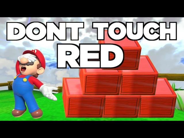 Can I beat Super Mario 3D World WITHOUT TOUCHING RED?