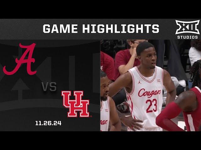 #9 Alabama vs. #6 Houston Game Highlights | 2024-25 Big 12 Men's Basketball