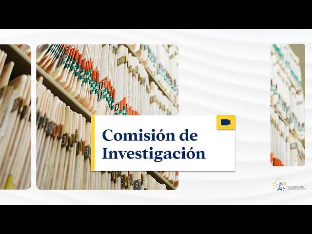 Comisión de Investigación sobre la denominada "Operación Cataluña" - 12/11/2024