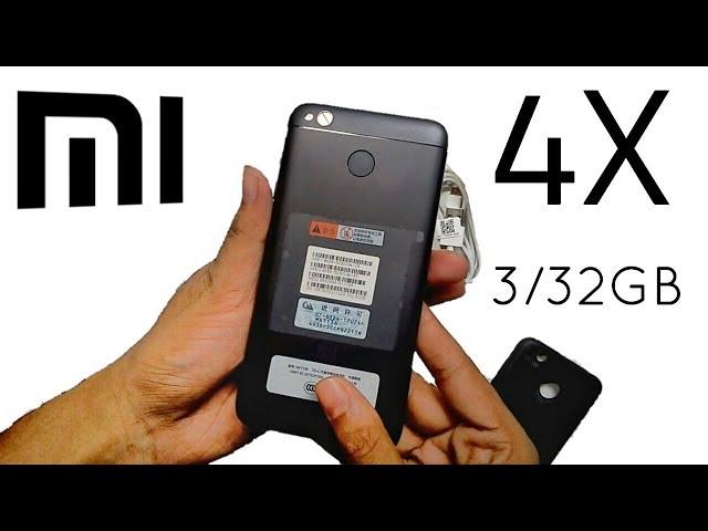 Unboxing Xiaomi (Redmi 4X) 3GB/32GB | Matte Black