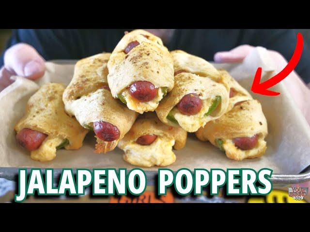 Pigs In a Blanket Jalapeno Poppers - The Perfect Appetizer