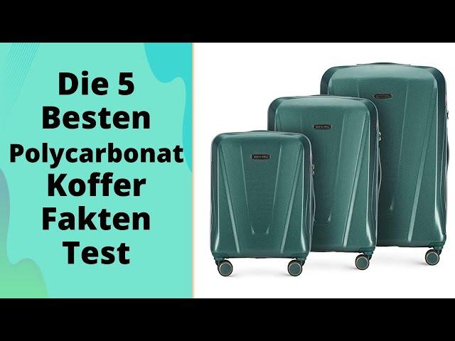 Die 5 Besten Polycarbonat Koffer Fakten Test 2023