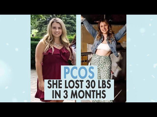 How Victoria Lost 30 Pounds with PCOS | Her 5 tips for PCOS weight loss!